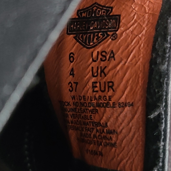 Harley-Davidson Leather Heel Sandals - Picture 10 of 10